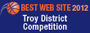 2011 Troy District Best Website Award