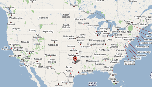 Dallas in the United States