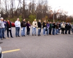 Drivers waiting for the Road Rally to begin
