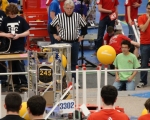 Stoney Creek Competition: Robot in action 5