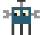 blue bug guy