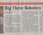 Big Three Robotics Team Victorious - Detroit Free Press (2001)