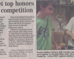 Oakland Teams get Top Honors in FIRST Robotics Competition - Oakland Press (2010)