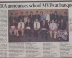 OCCRA Announces School MVPs at Banquet - Student and Athlete (2007)